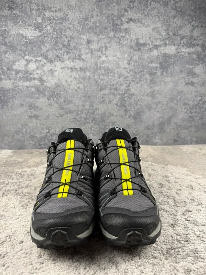 Salomon X Ultra 2 Gore-Tex - Black & Grey & Yellow - photo numéro 2