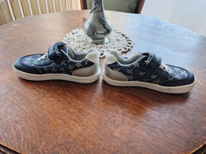 Geox respira taille 25 confortable italien très bon état bleu nuit étoile argent - photo numéro 2