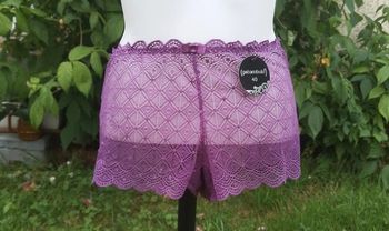 Shorty en dentelle taille 40 - préambule- nylon/ élastane