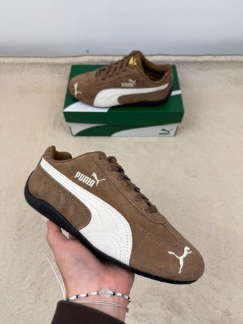 Puma Speedcat OG Marron Haute Coffee-Frosted Ivory Neuf Taille 37