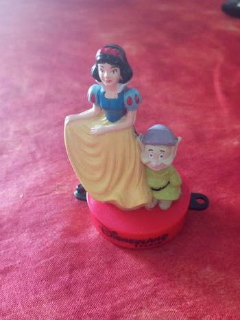 Figurine tampon blanche neige Disney