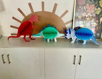 dinosaures nid d'abeille Meri Meri