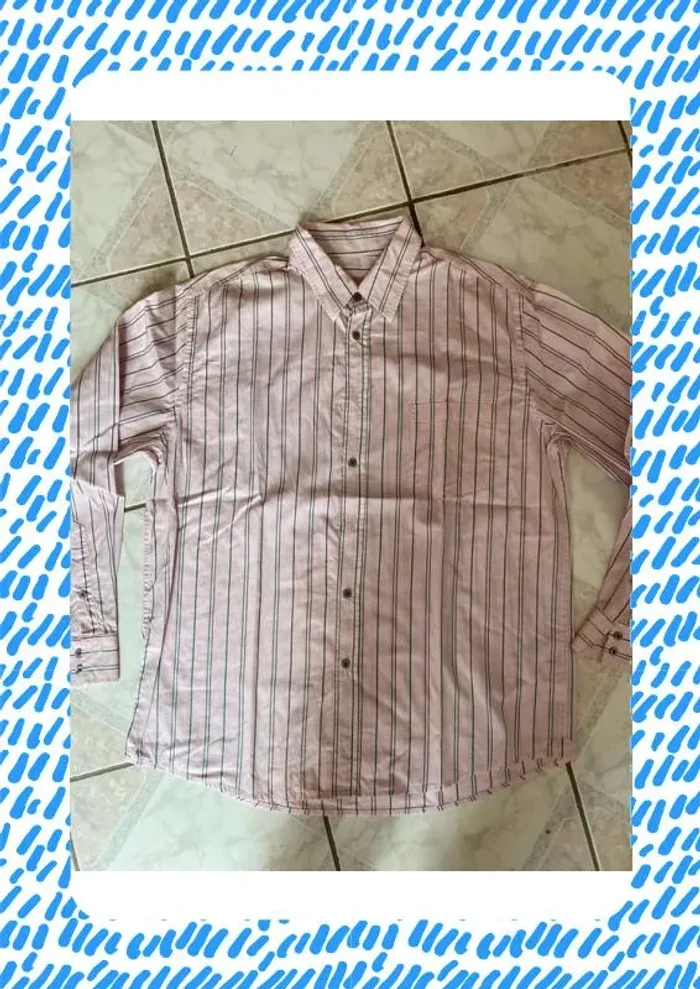 Chemise à rayures Tex XL