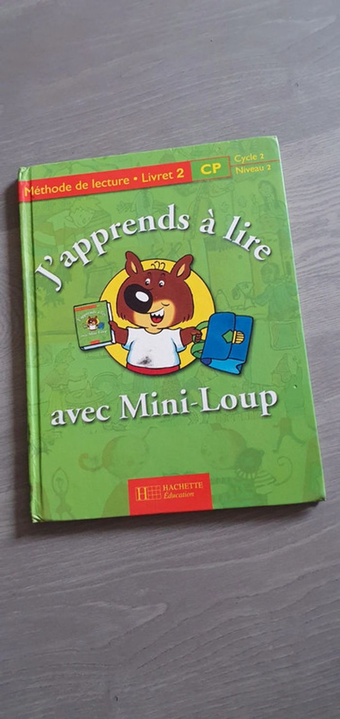 Livre français cp j'apprends à lire avec mini loup