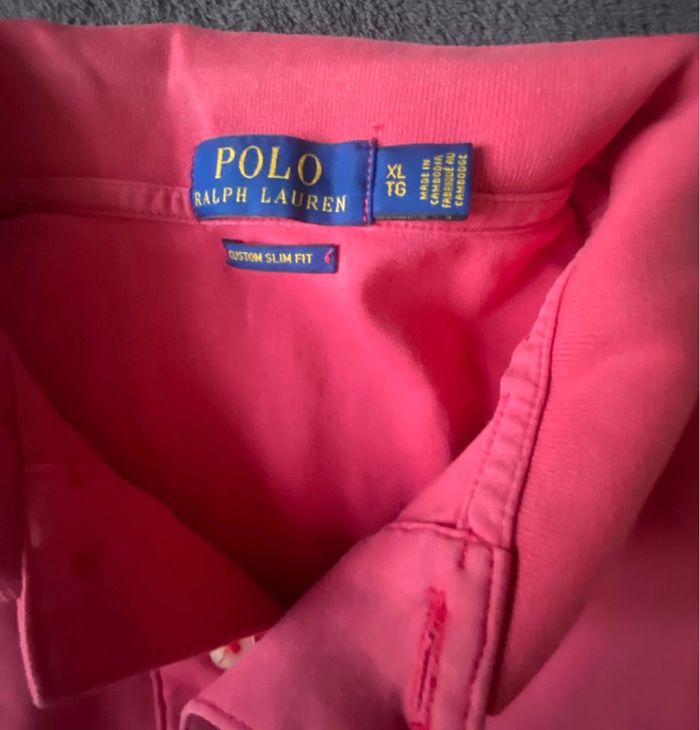 Polo Ralph Lauren rose foncé - photo numéro 2