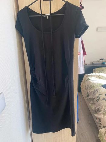 robe noire de grossesse