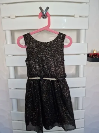 robe noire doré LPC girls