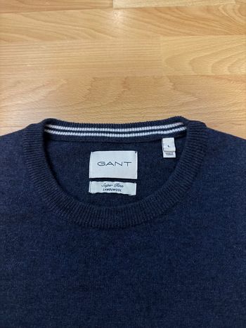 Pull Gant marine ras du cou marine taille L