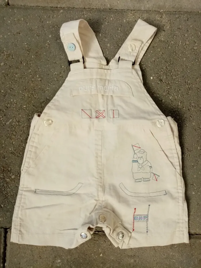 Salopette short