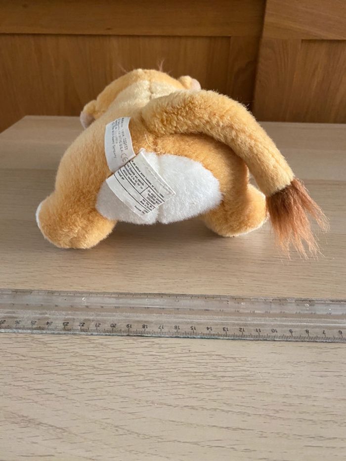 Peluche Disney Mattel 1994 roi lion King lionceau Simba bébé - photo numéro 9