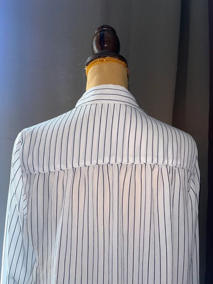 Chemise fluide rayé kiabi taille M - photo numéro 7