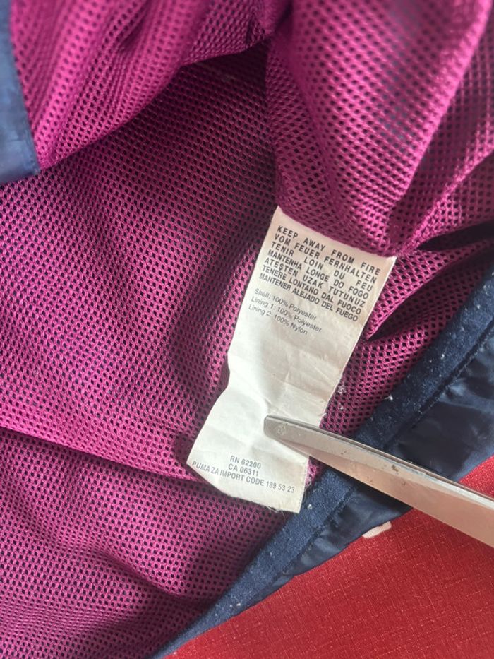 Veste Puma bleu marine violet taille S - photo numéro 5