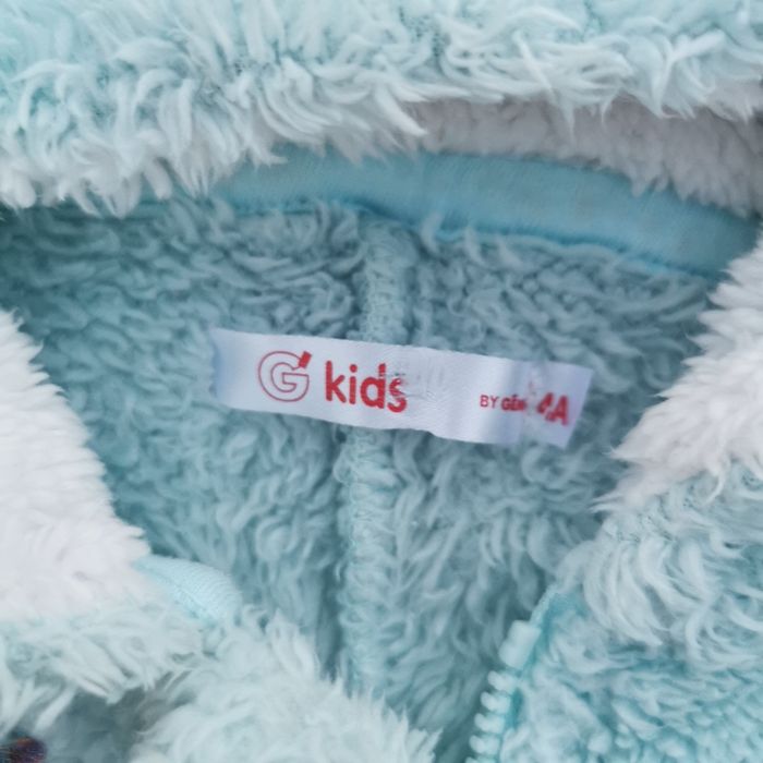 Combinaison pyjama à capuche pilou pilou ou surpyjama 4 ans fille Gémo - photo numéro 3