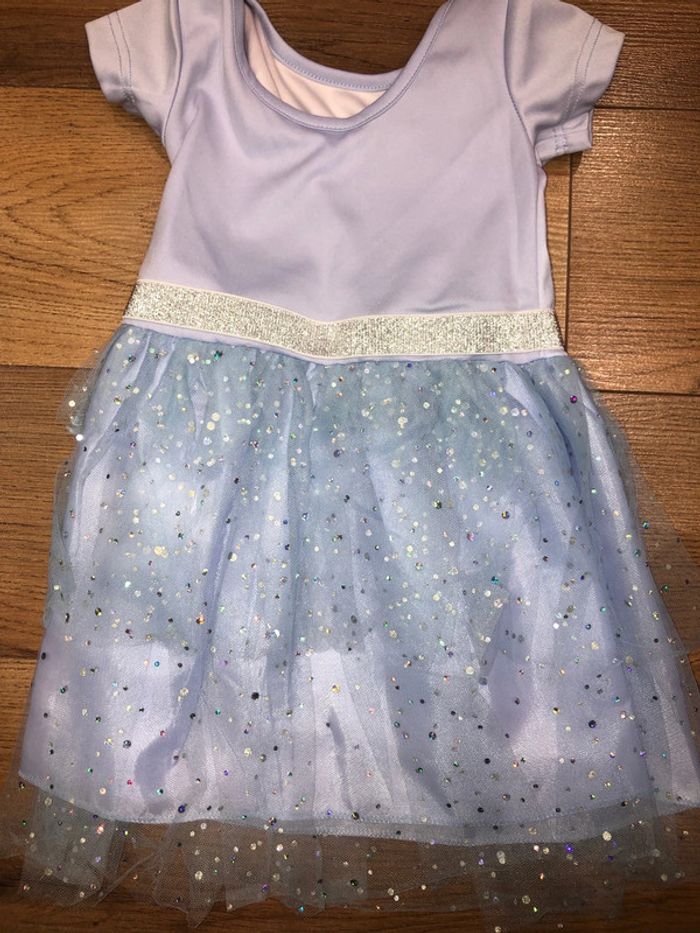 Robe fille disney frozen 🌺 taille 24 mois neuf sans étiquette - photo numéro 3