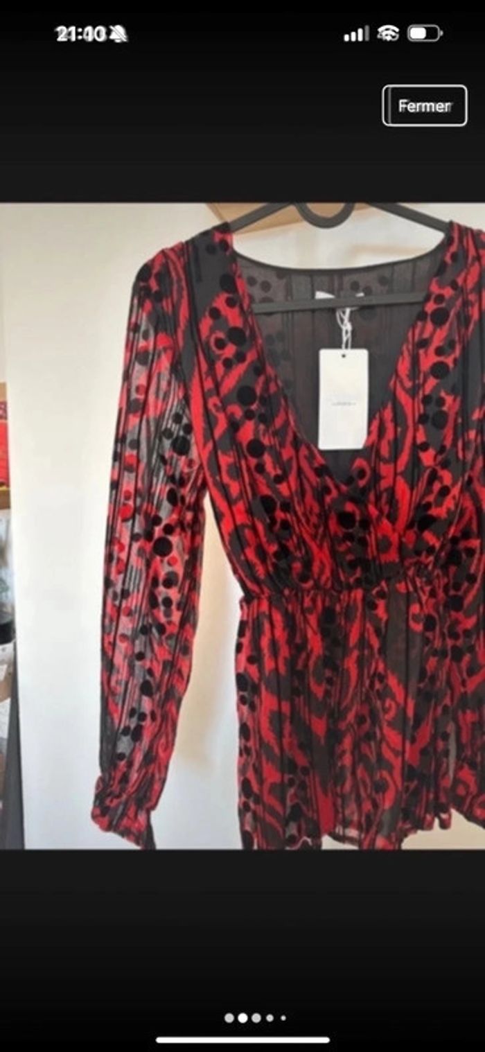 Blouse cache cœur - photo numéro 2