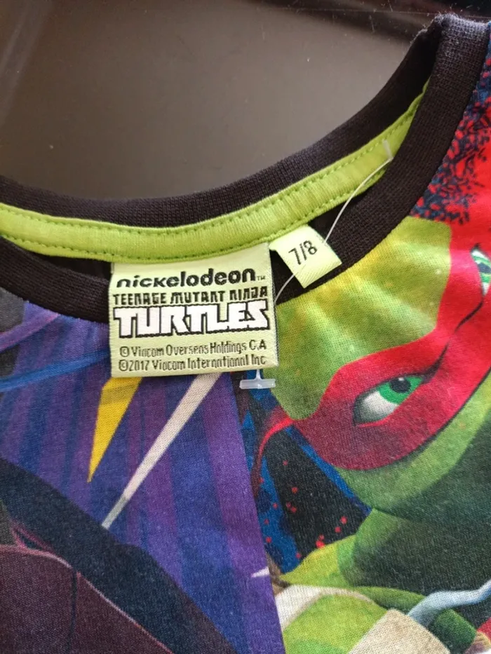 T-shirt tortues ninja - photo numéro 2