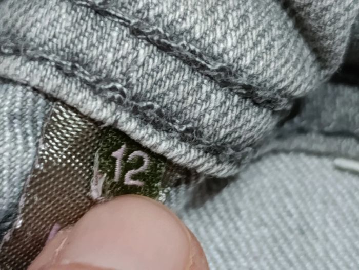 Jeans gris 12 ans caprice de fille - photo numéro 6