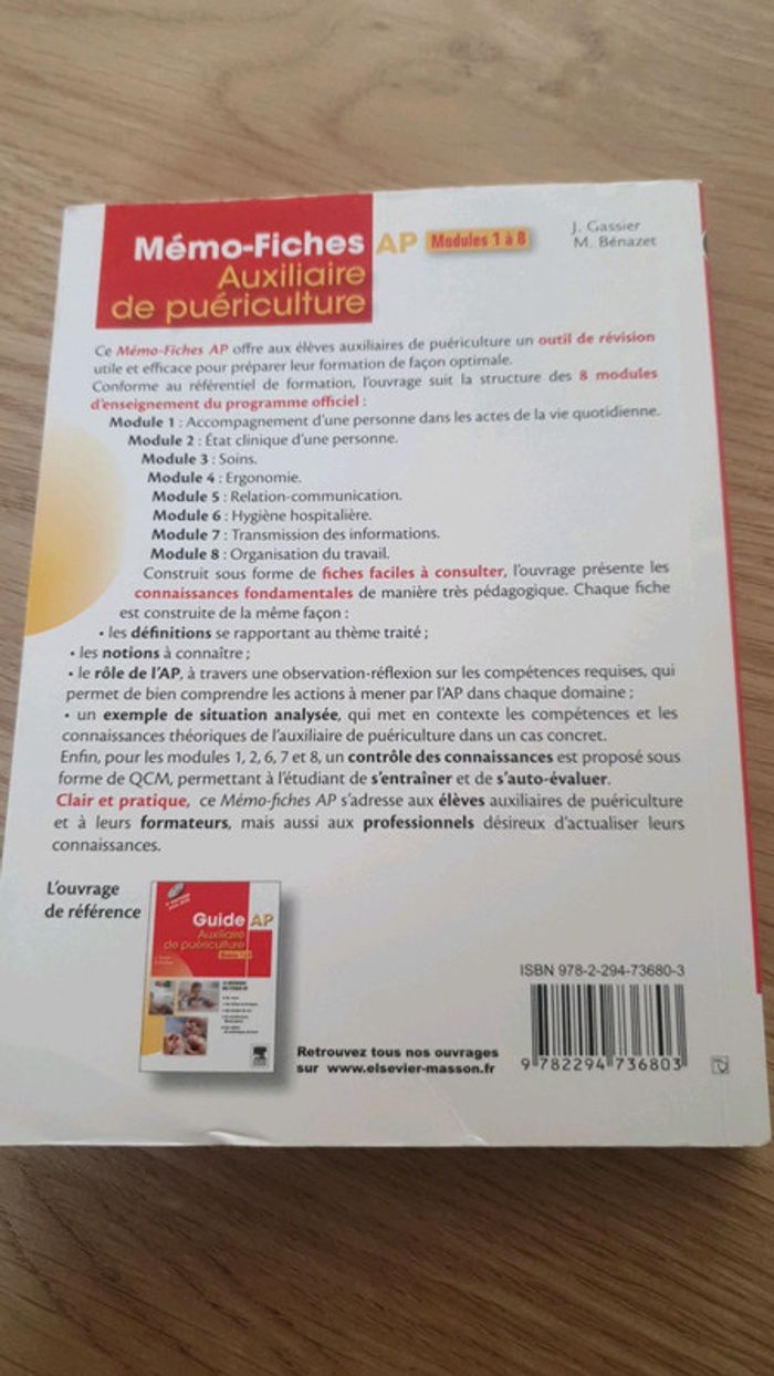 Mémo fiches AP - photo numéro 4