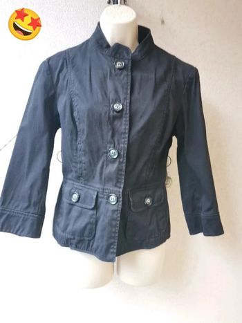 Veste Noire Camaïeu taille 38