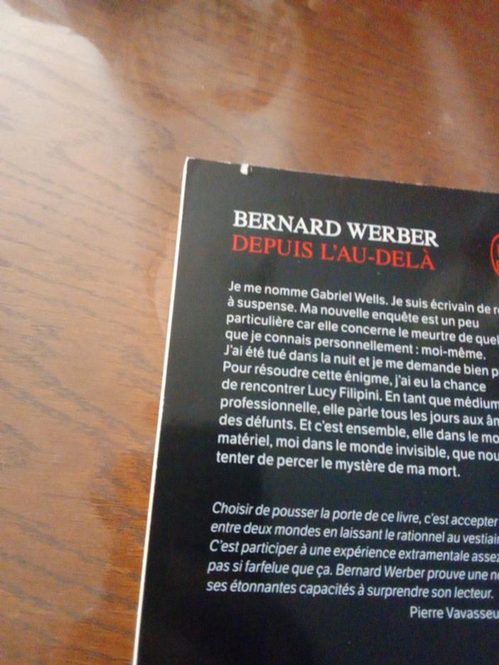 Depuis l'au-delà de Bernard werber - photo numéro 4