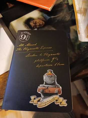 Cahier harry potter 15x10cm neuf 