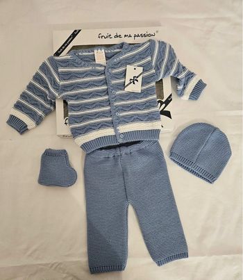 Coffret cadeau ensemble 4 pièces pour bébé garçon