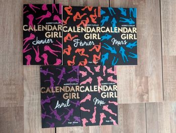 Lot livres Calendar Girl