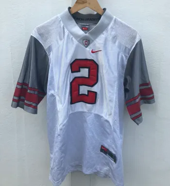 Nike Maillot NCAA jersey varsity Ohio State Buckeyes  American Football Mens M Made in Korea