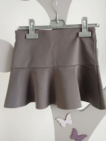 Jupe patineuse grise Naf Naf taille  8 ans