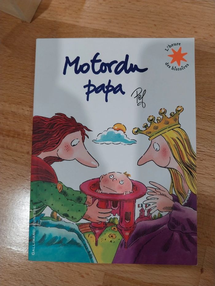 Livre Motordu Papa de Pef