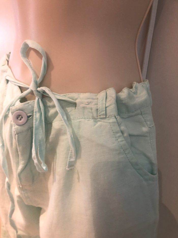 Pantalon d’été en lin et coton tissia taille 38 - photo numéro 16