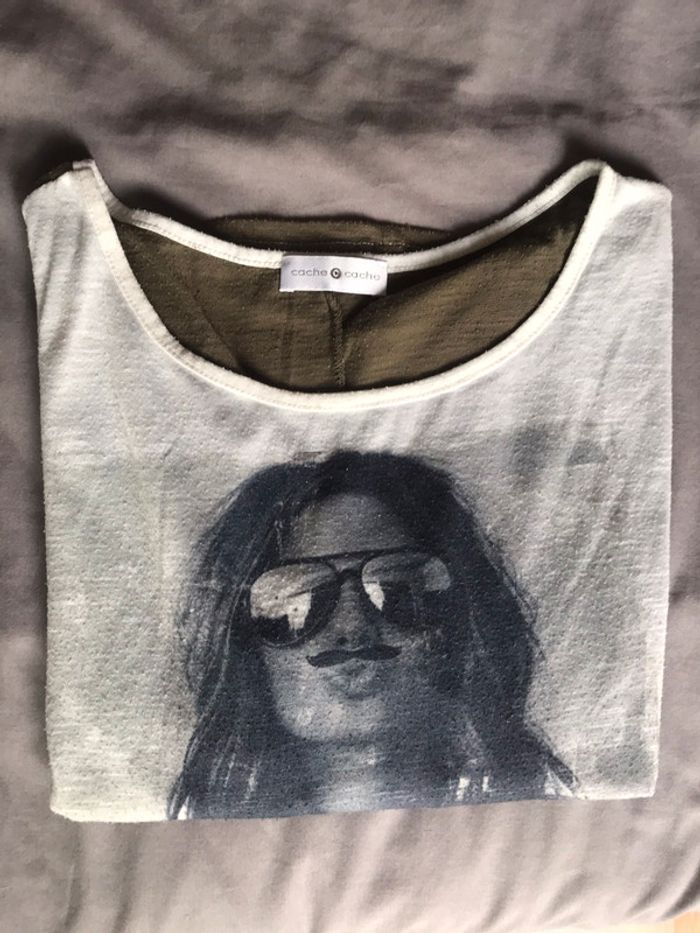 T-shirt manches 3/4 - photo numéro 3