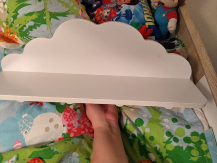 Étagère porte manteau nuage - photo numéro 2