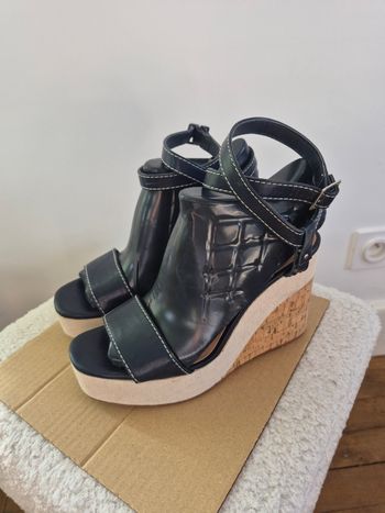 Sandales compensées zara 