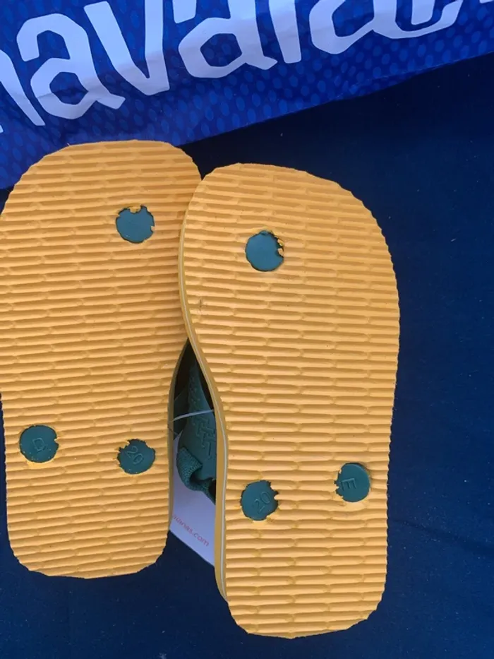 tong bébé garxon Havaianas - photo numéro 4
