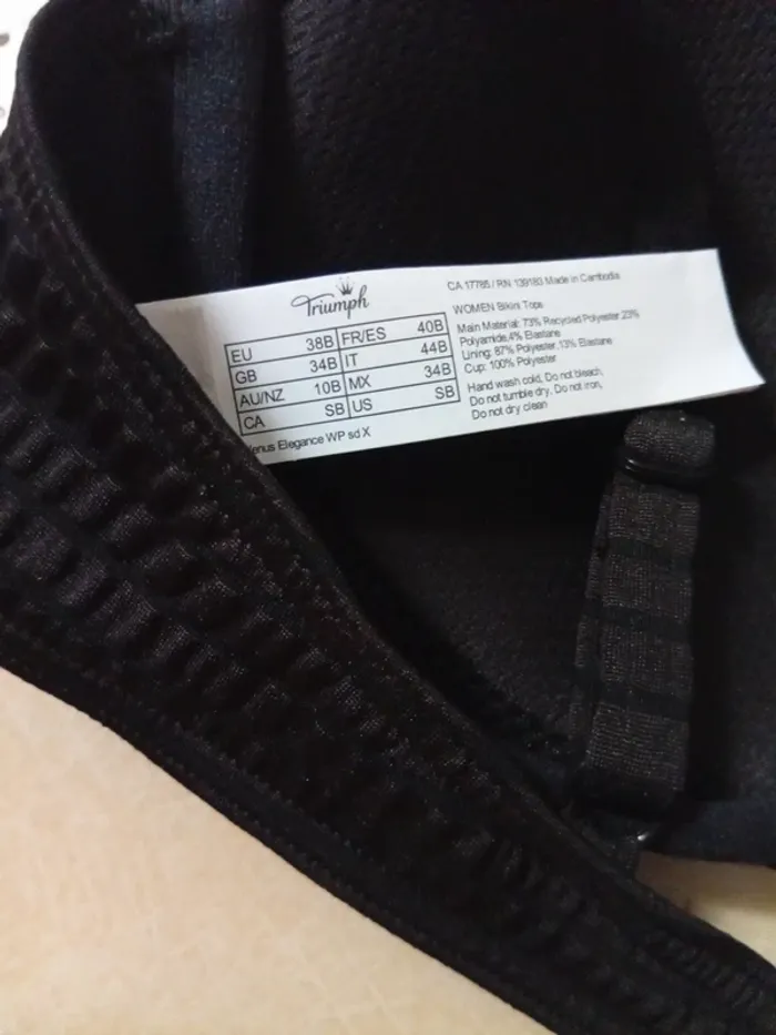 Haut de maillot de bain taille 40 B - photo numéro 5