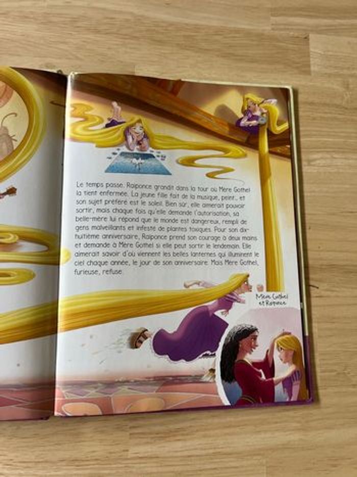 Livre Disney Audiocontes Magiques n°18 – Raiponce – Bon État (Sans Figurines) - photo numéro 4