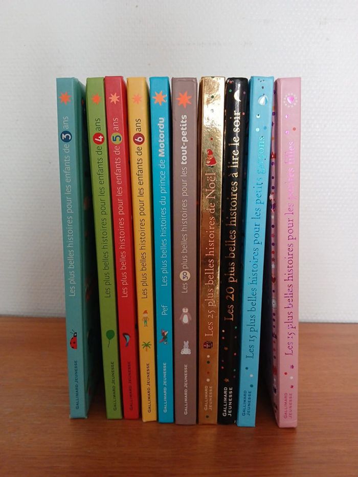 Lot les plus belles histoires gallimard