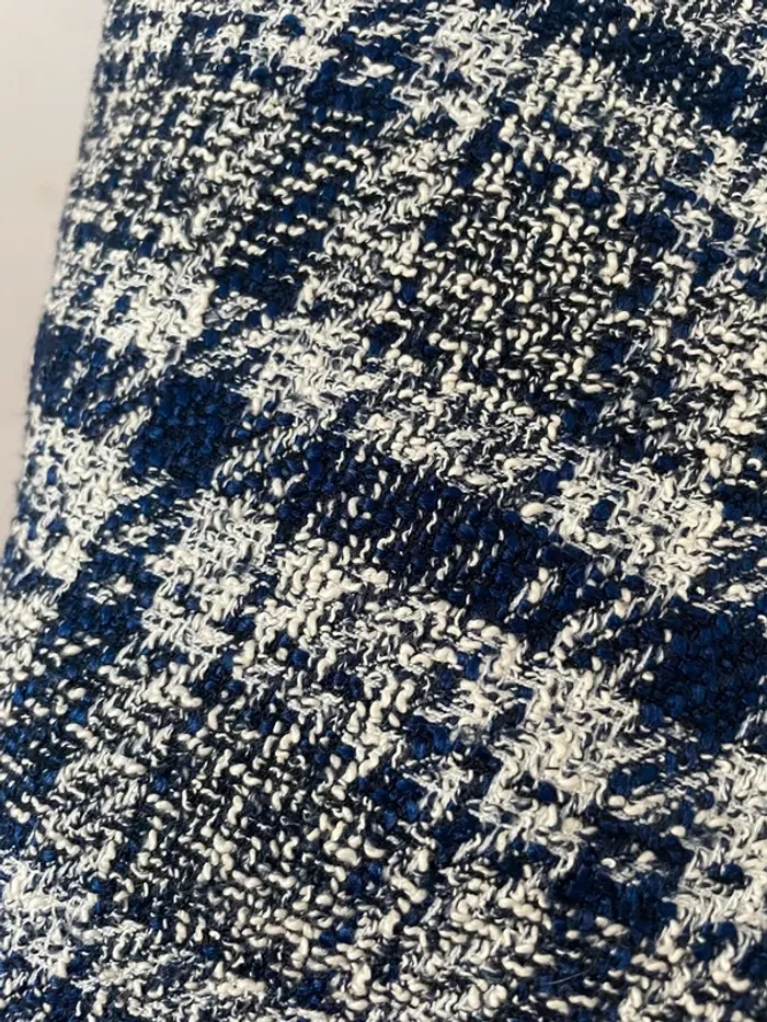 Zara veste blazer texturé /robe tailleur sans manches en tweed taille S - photo numéro 18