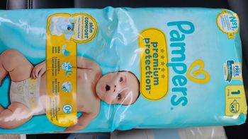 Paquet 44 couches T1 Pampers