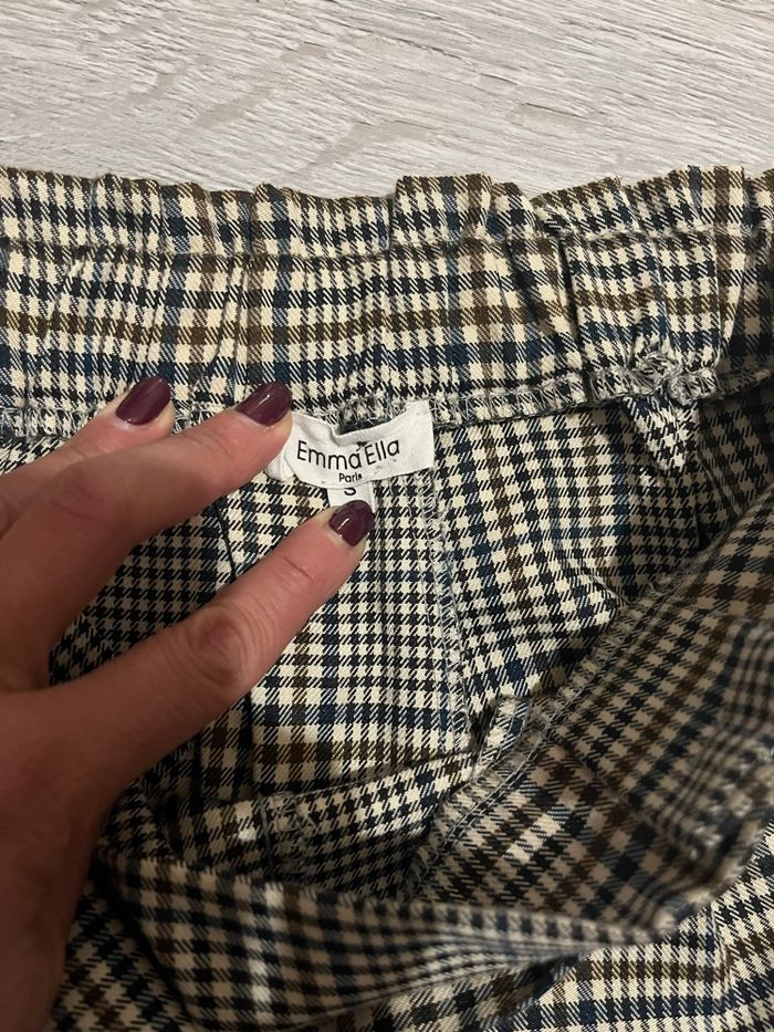 Short à carreaux Emma Ella – Taille S - photo numéro 3