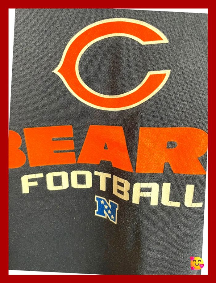 🧥 Sweat NFL Bears Football – Taille L – Bleu marine – Homme - photo numéro 2