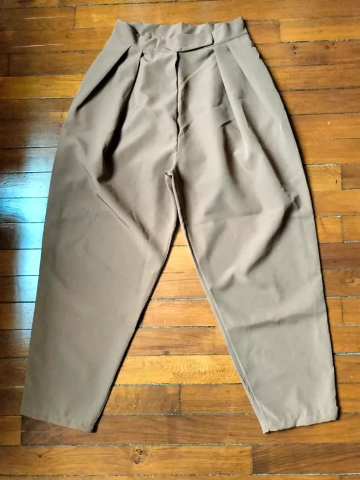 Pantalon à jambes larges