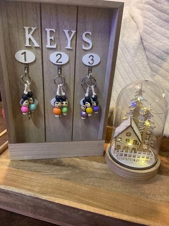 Lot 7 Portes clés style poupée Kawai