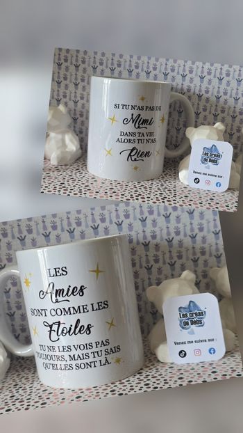 Mug Meilleure amie personnalisé 