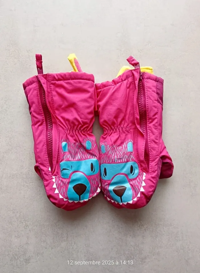 Gants de neiges fille - 18/24mois - photo numéro 5