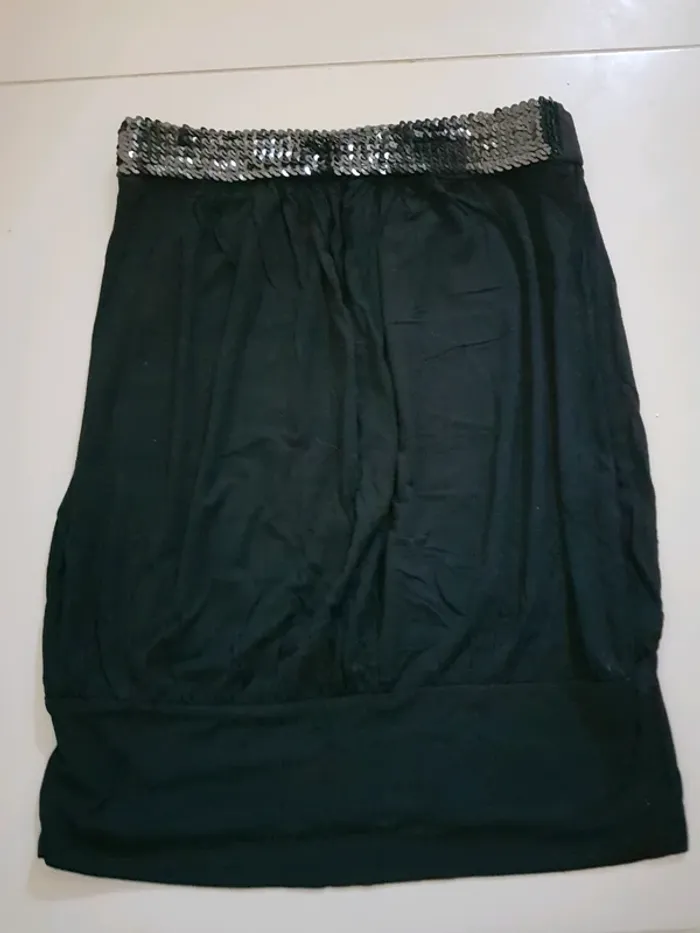Bustier noir et sequins Miss Coquines TU - photo numéro 2