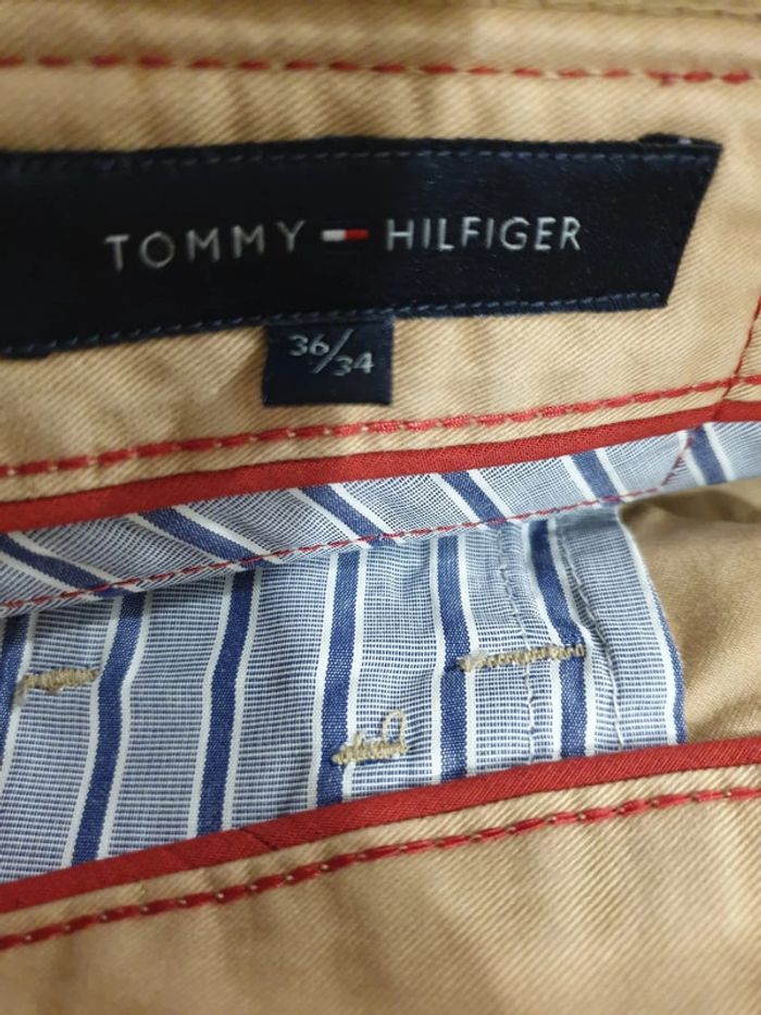 Pantalon homme Tommy Hilfiger W36 L34 beige - photo numéro 6