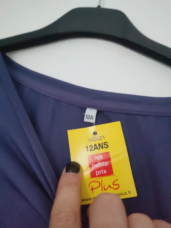 Tee-shirt fille c - photo numéro 2