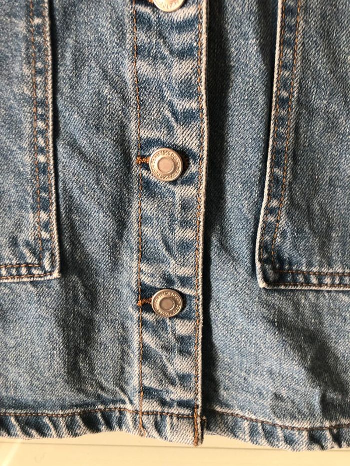 Robe en jean taille 38 coupe droite - photo numéro 5